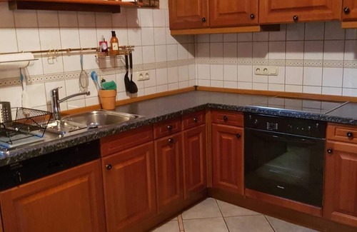 Hochstetten-Dhaun Apartment | Beautiful apartment with garden, fireplace and swimming pond - fantastic location