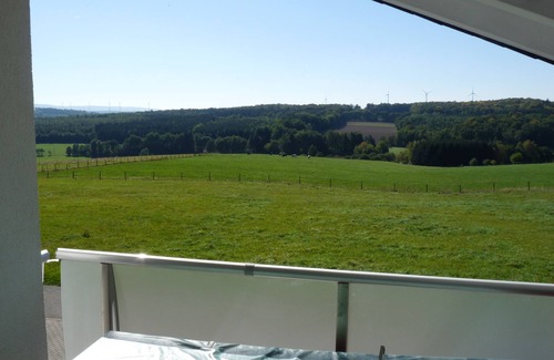 Riegenroth Apartment | Beautiful apartment with stunning views of the valley and a large play area