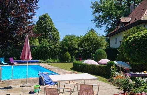 Delemont Apartment | Beautiful apartment for 13 people with WIFI, pool, balcony and parking