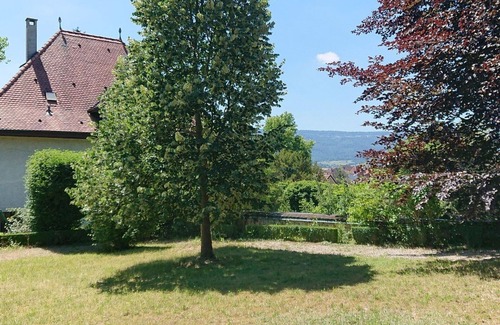 Delemont Apartment | Beautiful apartment for 13 people with WIFI, pool, balcony and parking