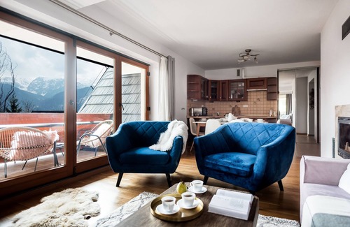 Koscielisko Apartment | Beautiful apartment, fireplace, 2 verandas with mountain view and playground