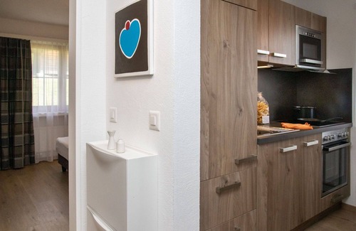 Falera Apartment | Beautiful apartment for 4 guests with WIFI, pool, TV, balcony, pets allowed and panoramic view