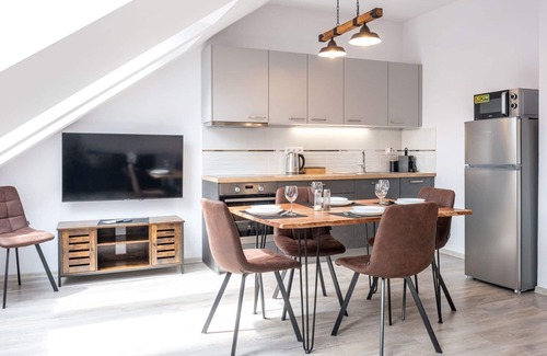Jachymov Apartment | Beautiful apartment for 5 guests with WIFI, TV and parking