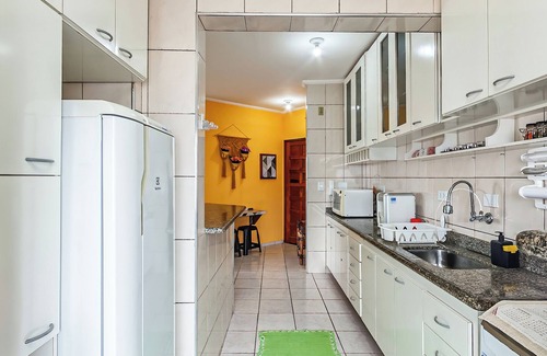 Mongagua Condo | Beautiful Apartment in front of the beach - Mongaguá - SP