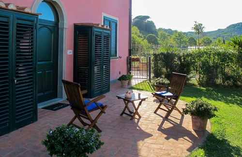 San Michele di Moriano Villa | Beautiful apartment in villa for 5 people with WIFI, A/C, pool, TV, terrace and parking
