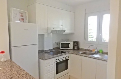 Vergel Apartment | Beautiful apartment near the beach with a view of the pool and the mountain 'Segaria'