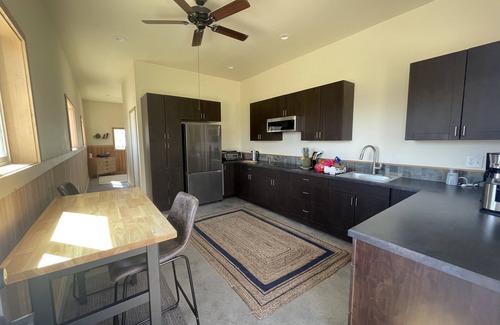 Fields Apartment | Beautiful apartment with warm springs overlooking Alvord Desert and Steens Mt.