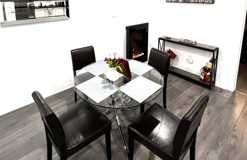 Alcona Apartment | Beautiful basement apartment with fireplace