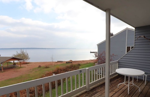 Bayfield Condo | Beautiful Beach Front Condo with Lake Views