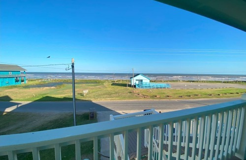 Cedar Lane House | Beautiful beach house boasts a scenic water view from its front and back doors.