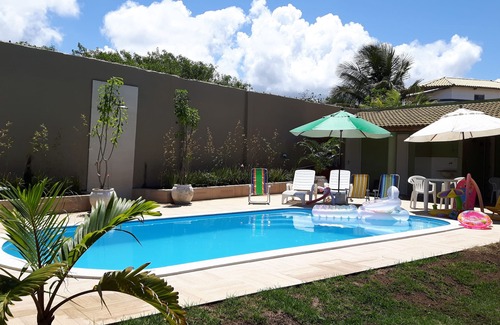 Barra do Jacuipe House | Beautiful beach house with private pool and 200m from the beach, gated community