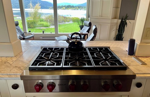 Christina Lake House | Beautiful Beachfront Home with Private Sheltered Dock & Beach