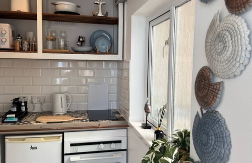 Gibraltar Apartment | Beautiful Beachfront Studio Apartment with Sea View Balcony in Gibraltar
