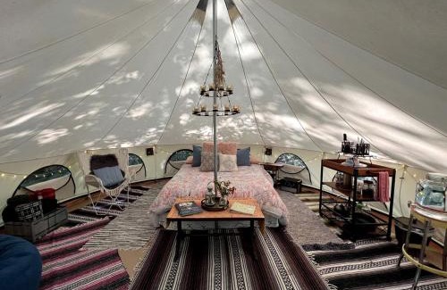Excelsior Springs Other | Beautiful Bell Tent Rental near Kansas City for Glamping in Missouri