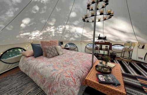 Excelsior Springs Other | Beautiful Bell Tent Rental near Kansas City for Glamping in Missouri