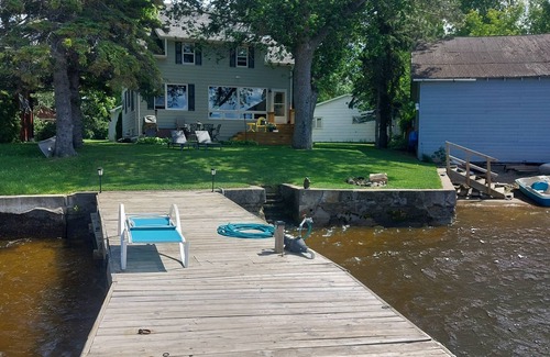 Ranier House | Beautiful border waters lake retreat, 50ft from waters edge! Private dock!