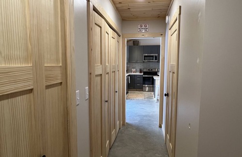 Dover-Foxcroft House | Beautiful, brand new, cozy Maine cabin!