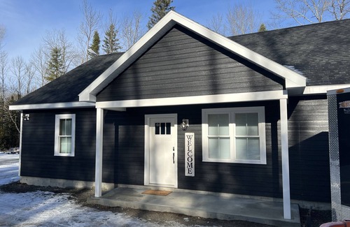 Dover-Foxcroft House | Beautiful, brand new, cozy Maine cabin!