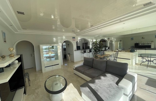 Villeneuve Loubet Beach Apartment | Beautiful, bright apartment. Marina Baie des Anges, superb view. 3-star rating