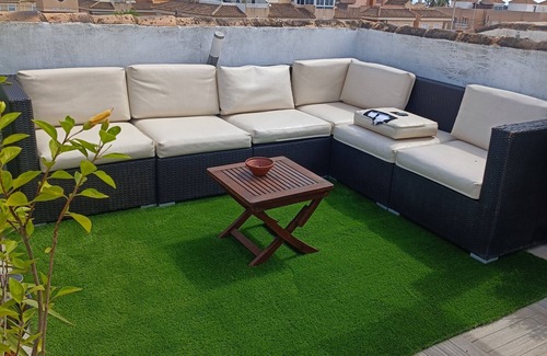 Torrevieja House | Beautiful bungalow with large solarium, with relaxation area, dining room and chill out.