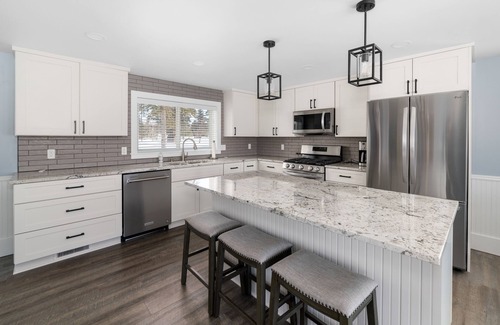 Cheboygan County House | Beautiful Burt Lake Getaway
