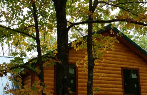 Dry Creek Cabin | beautiful cabin in the woods with view of lake Tenkiller