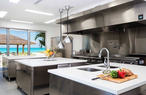 Leeward Settlement Villa | Beautiful contemporary style villa on the beach