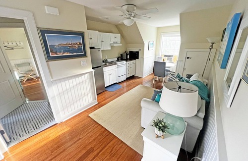 Jamestown Apartment | Beautiful Coastal Loft - 5 Minute Walk to Beach