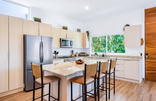 Nuevo Vallarta Apartment | Beautiful condo with shared pool, full kitchen, & private W/D