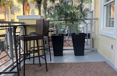 Gulf Place Apartment | Beautiful Condo Steps from the Beach with Lovely Large Patio.