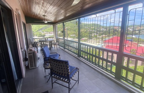 Christiansted Condo | Beautiful Condo With Harbor and Mountain Views - Convenient Location!