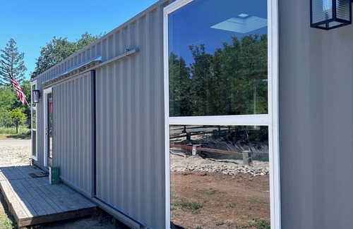 Stockton House | Beautiful Container Home with a Pond & Sandy Beach Area in Morada, Stockton CA