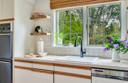 Water Mill House | Beautiful cottage on meticulously maintained lawn, surrounded by.