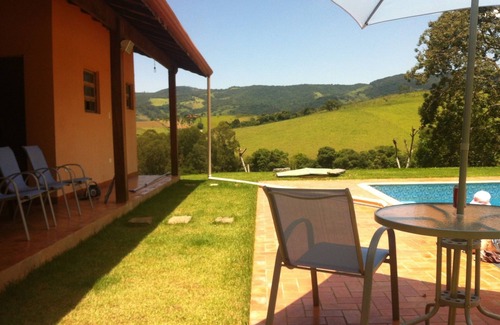 Extrema House | Beautiful country house with swimming pool and panoramic views 1 hour from São Paulo