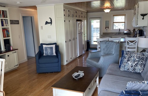 West Dennis House | BEAUTIFUL DUPLEX COTTAGE with OCEAN VIEWS of PRIVATE BEACH -