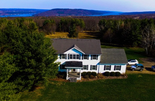 Hammondsport House | Beautiful Finger Lakes Home on Keuka Lake East Hillside