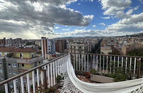 Sants Apartment | Beautiful flat in Barcelona with amazing terrace and views, super well located.