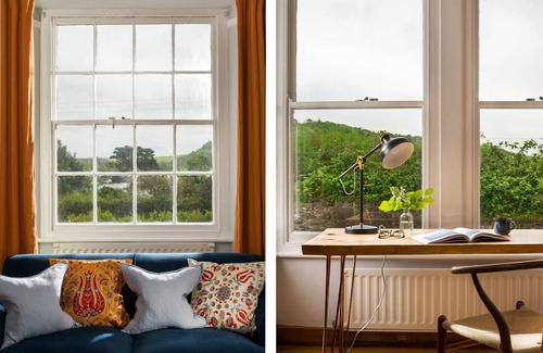 Gweek House | Beautiful four-bed Cornish farmhouse in idyllic setting at head of Helford River