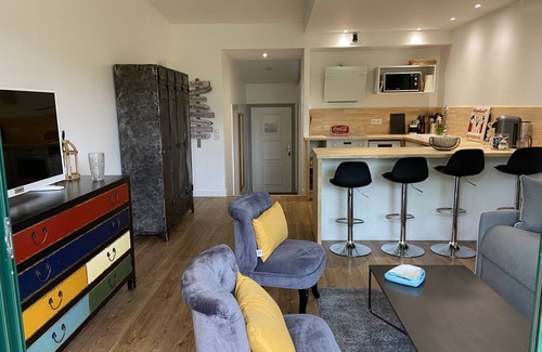 Saint-Andre-des-Eaux Condo | Beautiful apartment overlooking the Golf de la Baule, 10 minutes from the beach and the town center