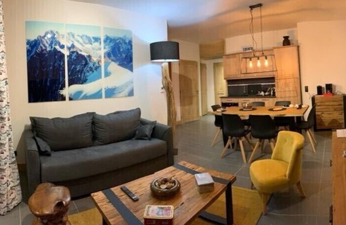 Sainte-Foy-Tarentaise Apartment | Beautiful apartment in a new residence, 2 steps from the slopes. Exceptional view