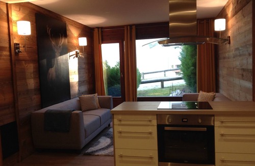 Les Esserts Apartment | Beautiful ground floor ski in/out apartment. 2 mins from lift