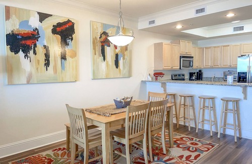 Dauphin Island Condo | Beautiful Gulf Front Condo with well-stocked kitchen and well-appointed balcony.