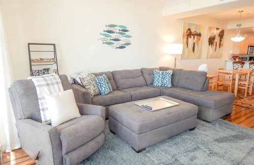 Dauphin Island Condo | Beautiful Gulf Front Condo with well-stocked kitchen and well-appointed balcony.