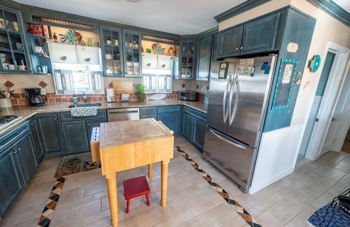 Beach Haven Gardens House | Beautiful home in LBI with built in pool , hot tub and fire pit.