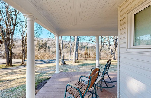 Mosier House | Beautiful historic family home on a Cherry Orchard, with patio, grill, and WiFi