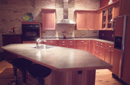 Coopersville Apartment | Beautiful Historic Loft Downtown Coopersville, MI