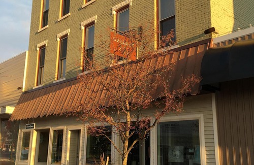 Coopersville Apartment | Beautiful Historic Loft Downtown Coopersville, MI