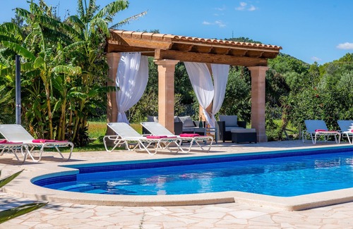 Son Servera House | Beautiful Holiday Home “Finca Galardo” with Mountain View