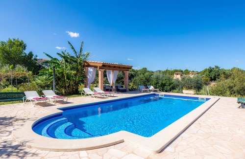 Son Servera House | Beautiful Holiday Home “Finca Galardo” with Mountain View