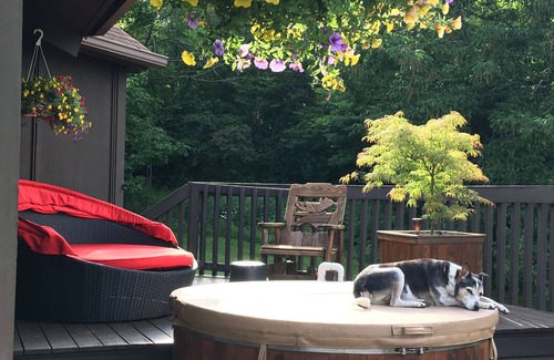 Watkins Glen House | Beautiful home, close to wineries, hiking, & lakes, with outdoor natural hot tub
